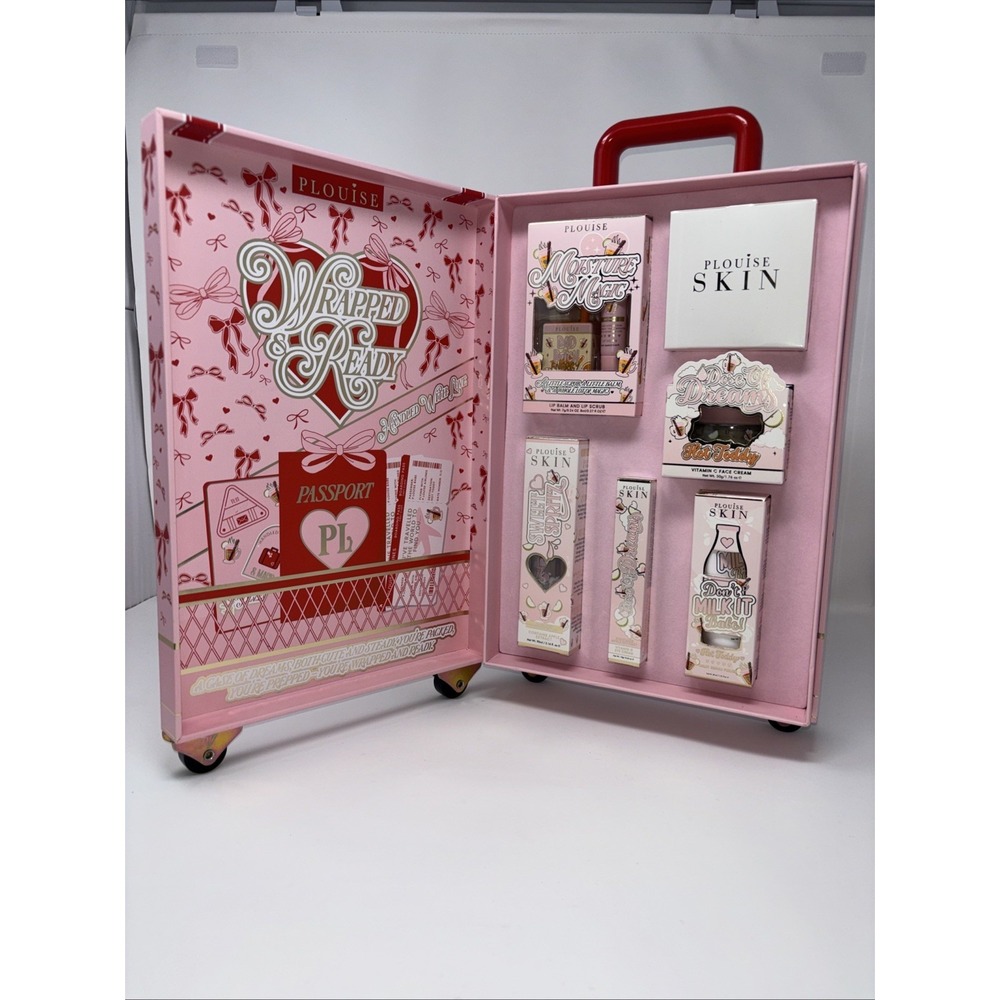 P. Louise Wrapped and Ready Suitcase In "Hot Toddy" Scented Beauty Products